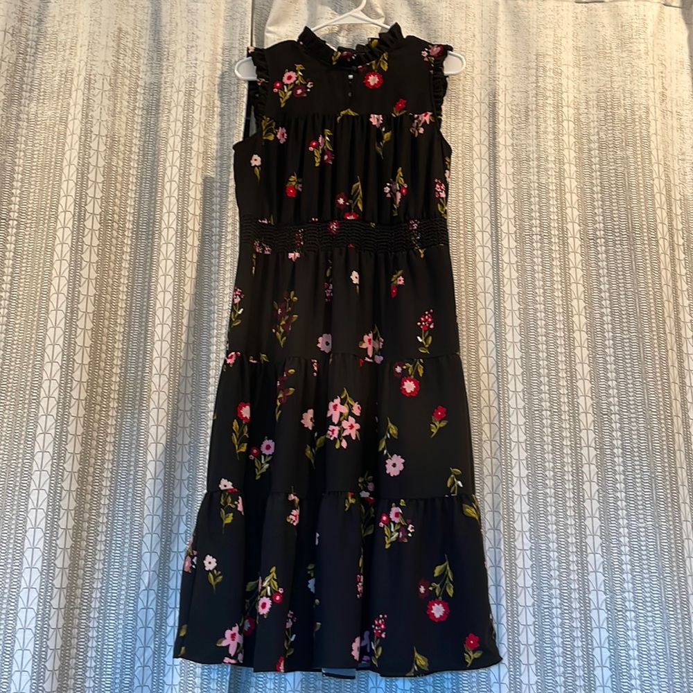 Kate Spade Floral Midi Smock Dress
